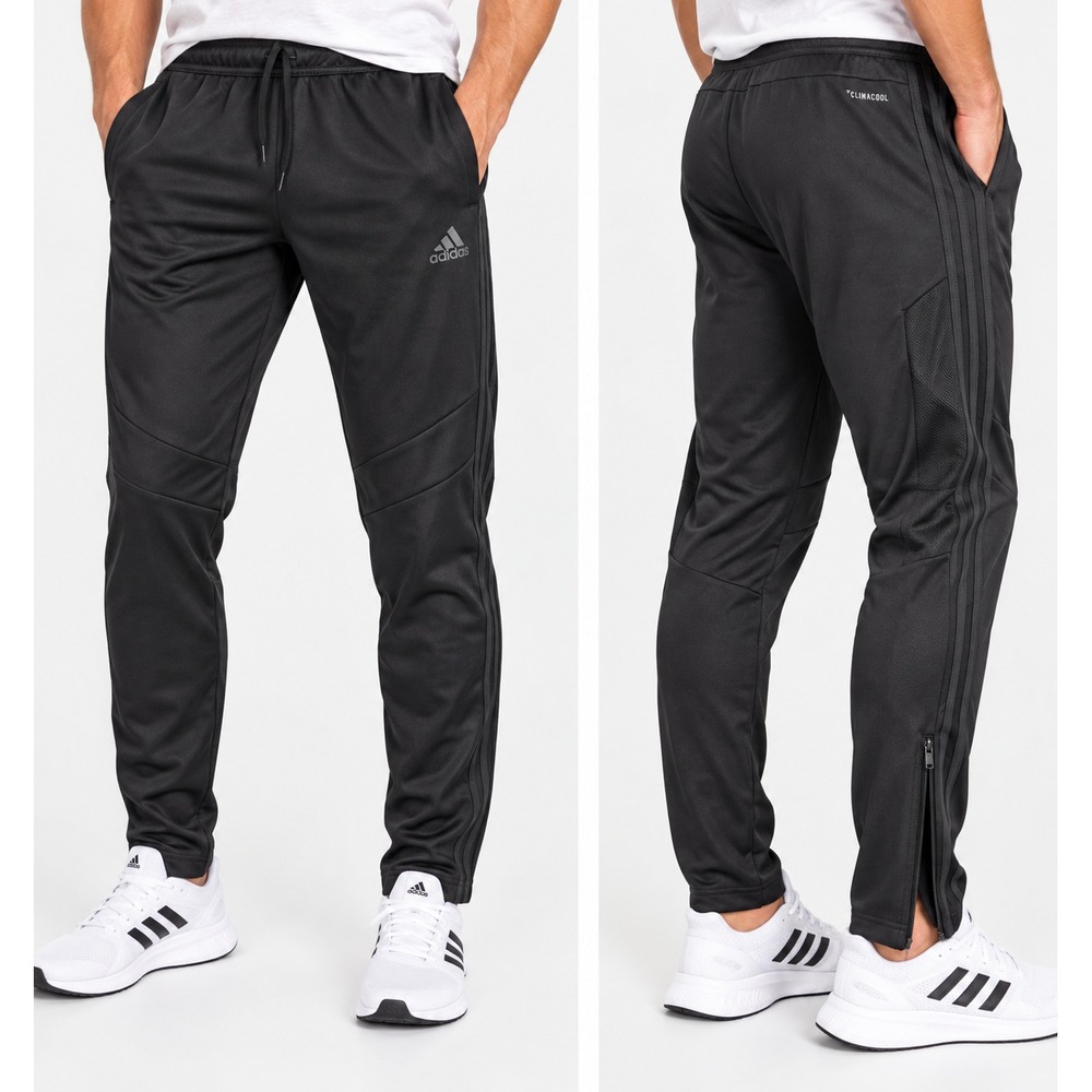 Adidas Tiro Mens Track Pants Size M Medium Black Soccer Training Joggers Pants